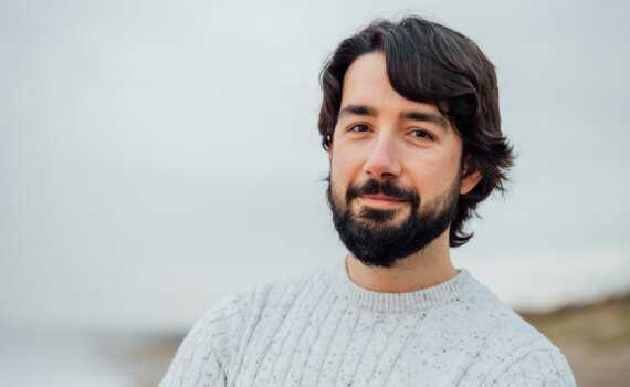 Photo of Dr Pablo Ouro, University of Manchester, and Lead of the Network in Environmental Challenges from Marine Renewable Energy Infrastructure